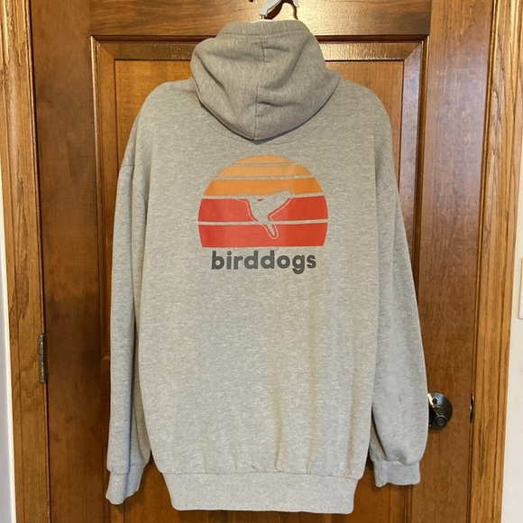 Birddogs Hoodie Men's Golf Long Sleeve Pullover Kangaroo Pockets Graphic Size  L - Picture 1 of 10